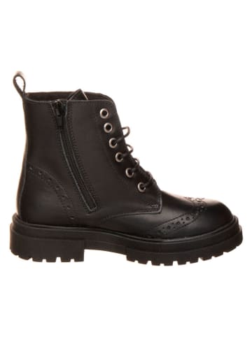 lamino Leren boots zwart