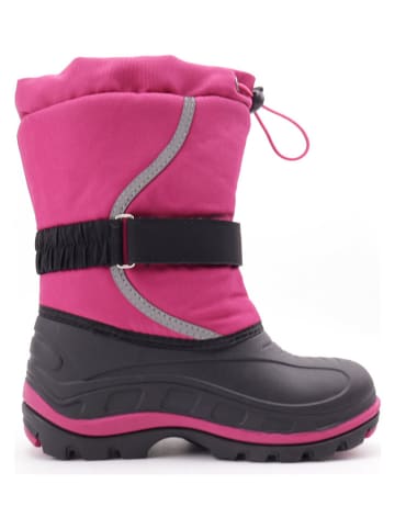 lamino Winterboots in Pink/ Dunkelblau