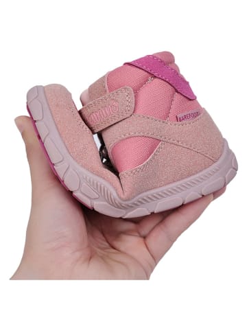 lamino Leder-Barfußschuhe in Rosa