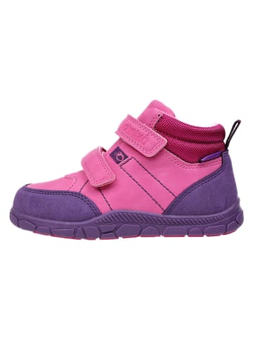 lamino Leder-Barfußschuhe in Pink