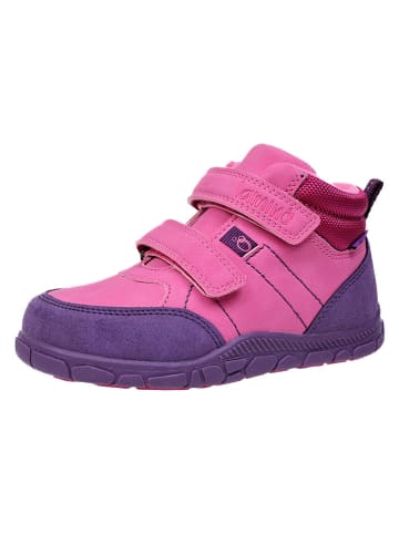 lamino Leder-Barfußschuhe in Pink