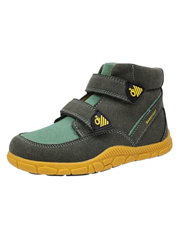 lamino Leder-Barfußschuhe in Khaki
