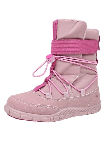 lamino Leren barefootboots lichtroze