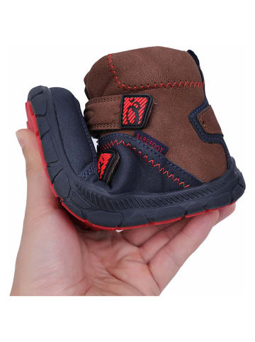 lamino Leren barefootschoenen bruin
