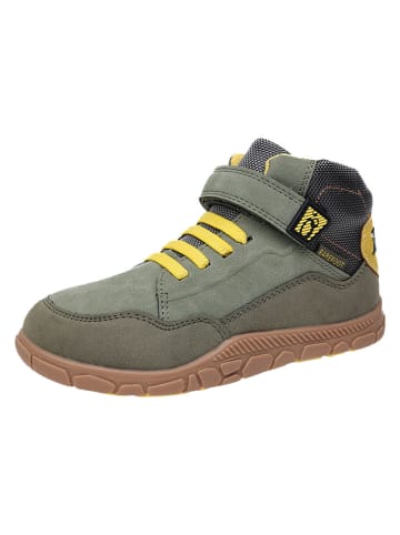 lamino Skórzane buty barefoot w kolorze khaki