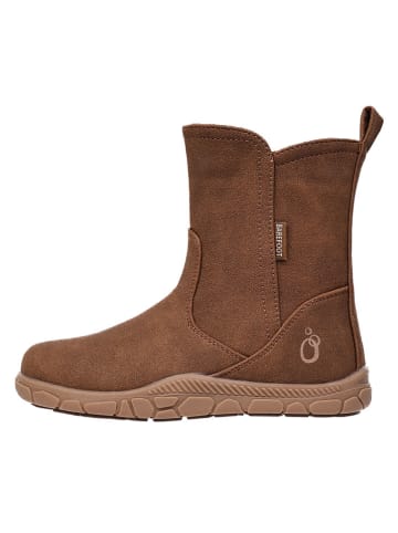 lamino Leren barefootboots lichtbruin