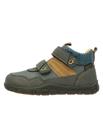 lamino Leren barefootschoenen kaki