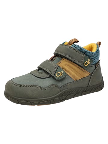 lamino Leren barefootschoenen kaki