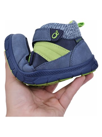 lamino Leder-Barfußschuhe in Blau