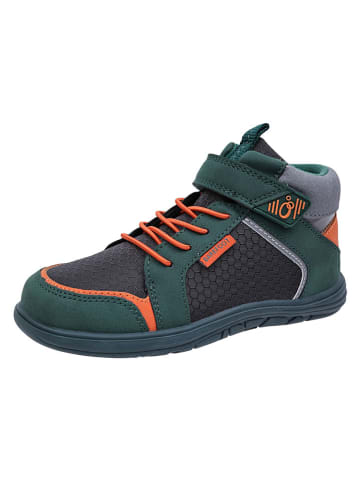 lamino Leder-Barfußschuhe in Grün