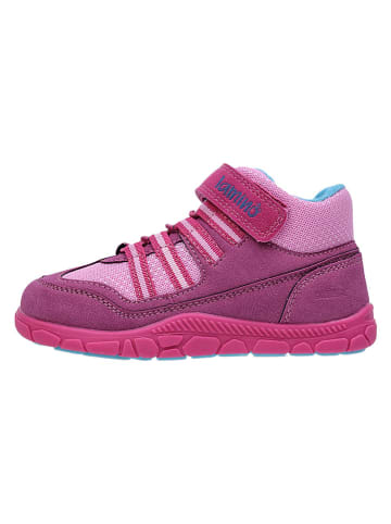 lamino Leder-Barfußschuhe in Pink