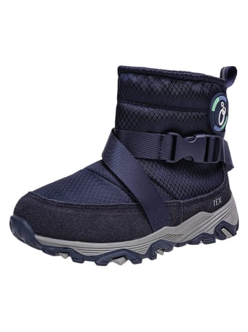 lamino Skórzane buty barefoot w kolorze granatowym