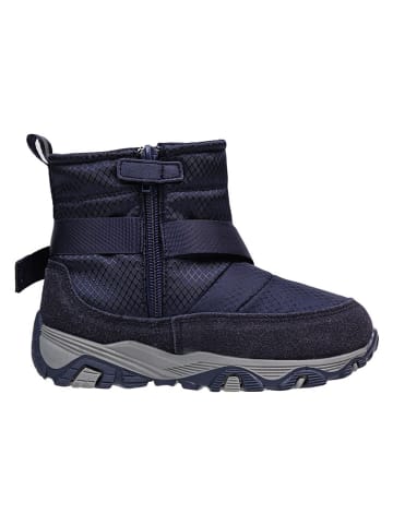 lamino Leren barefootschoenen donkerblauw