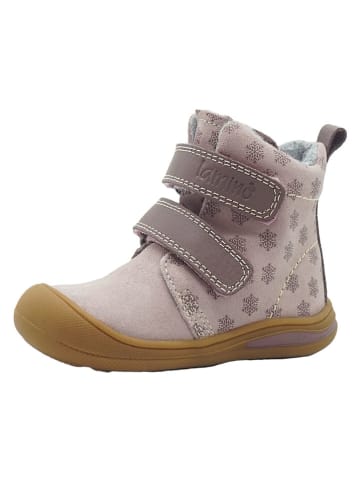 lamino Leren loopleerschoenen paars