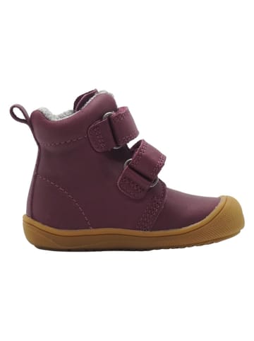 lamino Leren loopleerschoenen rood