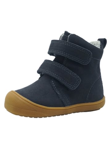 lamino Leren loopleerschoenen donkerblauw