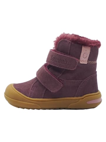 lamino Leren loopleerschoenen paars