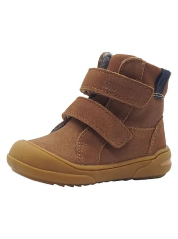 lamino Leren loopleerschoenen lichtbruin