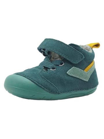 lamino Leder-Sneakers in Türkis