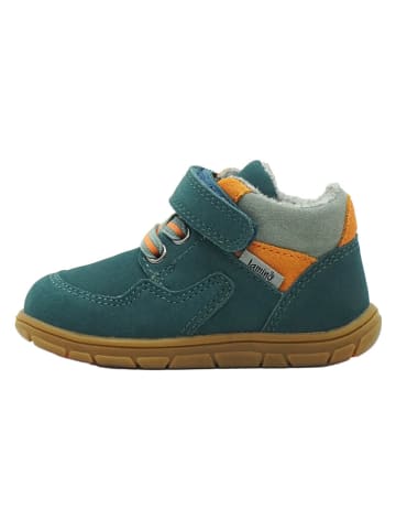 lamino Leder-Barfußschuhe in Dunkelblau