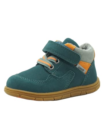lamino Leder-Barfußschuhe in Dunkelblau