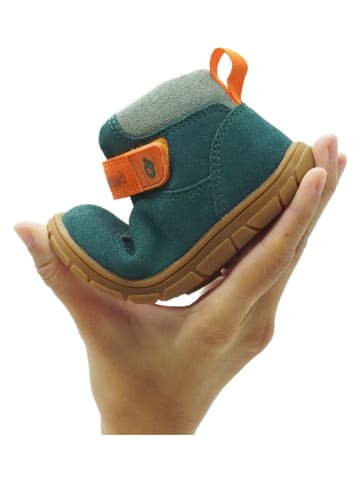 lamino Leren barefootschoenen turquoise