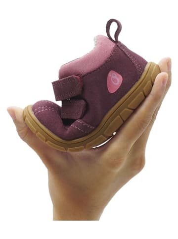 lamino Leder-Barfußschuhe in Rot