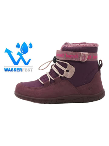 lamino Leder-Barfußschuhe in Rot