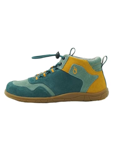 lamino Leder-Barfußschuhe in Türkis