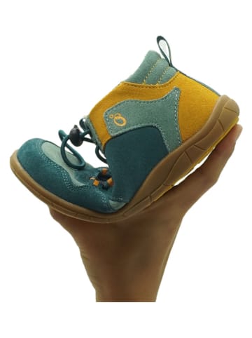 lamino Leder-Barfußschuhe in Türkis