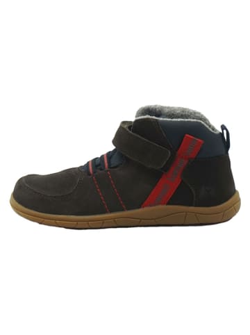 lamino Skórzane buty barefoot w kolorze granatowym
