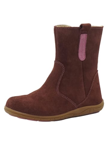 lamino Leder-Barfuß-Boots in Rot