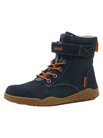 lamino Leder-Barfuß-Boots in Dunkelblau