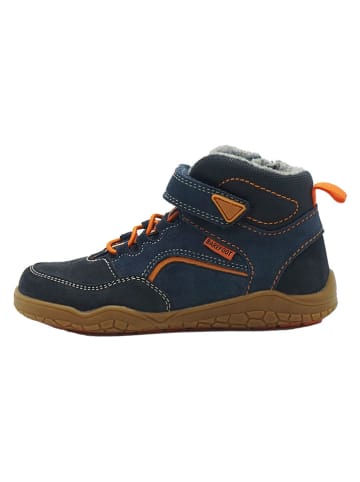 lamino Leder-Barfußschuhe in Dunkelblau