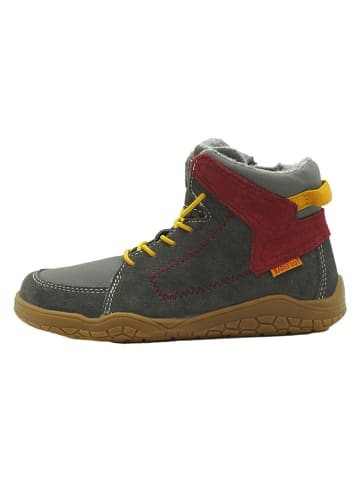 lamino Skórzane buty barefoot w kolorze khaki