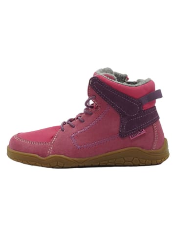lamino Leder-Barfußschuhe in Pink