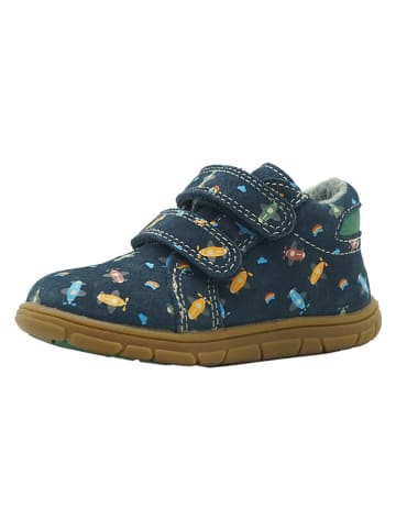 lamino Leder-Barfußschuhe in Dunkelblau