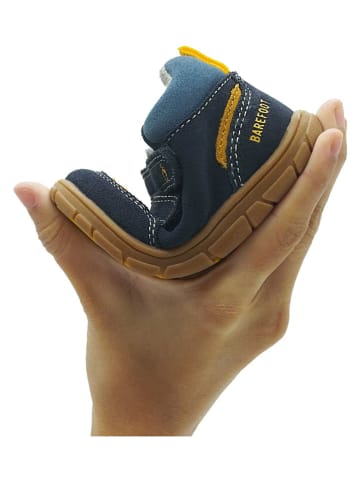 lamino Leder-Barfußschuhe in Dunkelblau