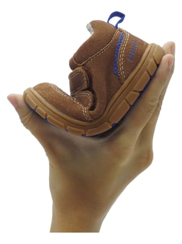 lamino Leder-Barfußschuhe in Hellbraun