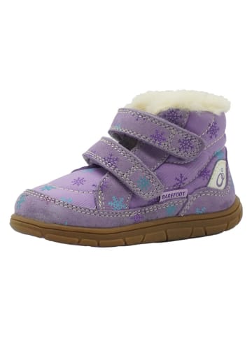 lamino Leder-Barfußschuhe in Lila