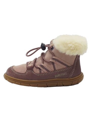 lamino Leder-Barfußschuhe in Rosa
