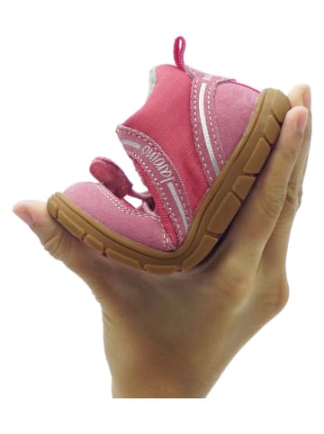 lamino Leder-Barfußschuhe in Pink