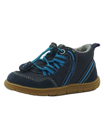 lamino Leder-Barfußschuhe in Dunkelblau