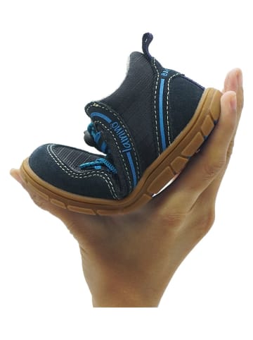 lamino Leder-Barfußschuhe in Dunkelblau