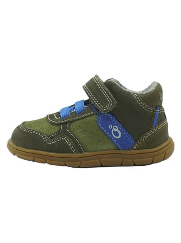 lamino Leder-Barfußschuhe in Khaki