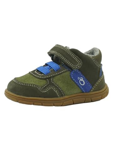 lamino Leder-Barfußschuhe in Khaki