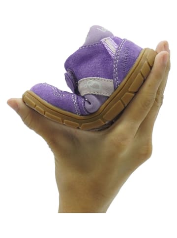 lamino Leder-Barfußschuhe in Lila