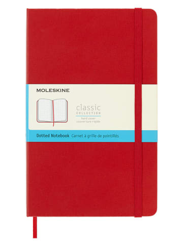 Moleskine Gepunktetes Notizbuch in Rot - (B)13 x (H)21 cm