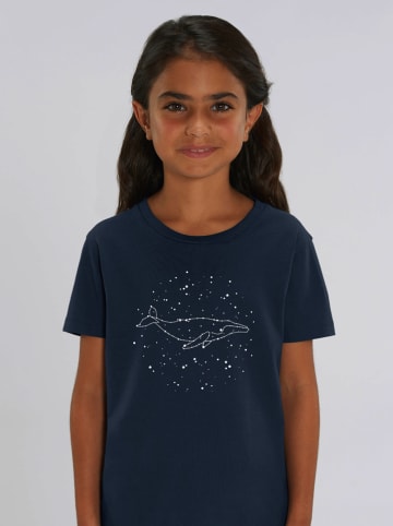 WOOOP Shirt "Whale" in Dunkelblau