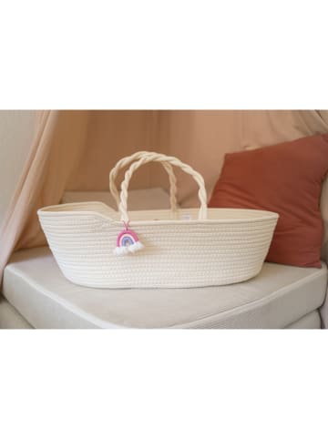 Goki Kosz w kolorze kremowym dla lalek - 57 x 17 x 30 cm - 3+
